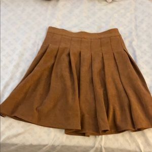 Brown skirt